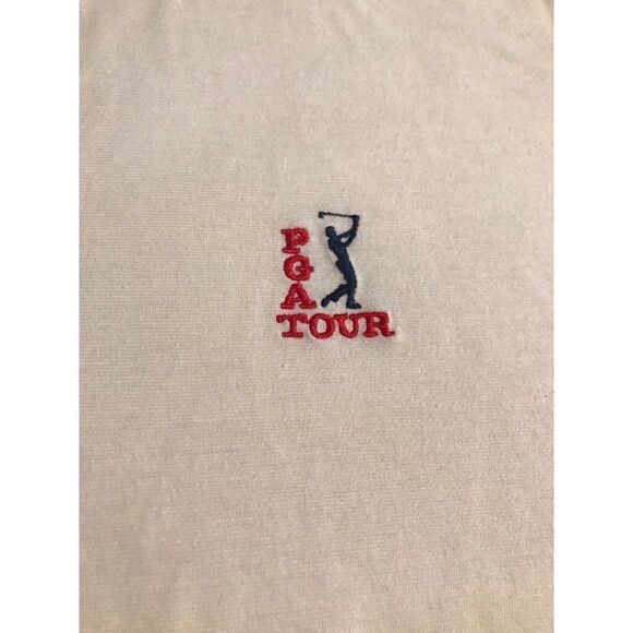 Vintage Embroidered PGA Tour Polo Mens Size L Golf Shirt     I - Picture 3 of 9